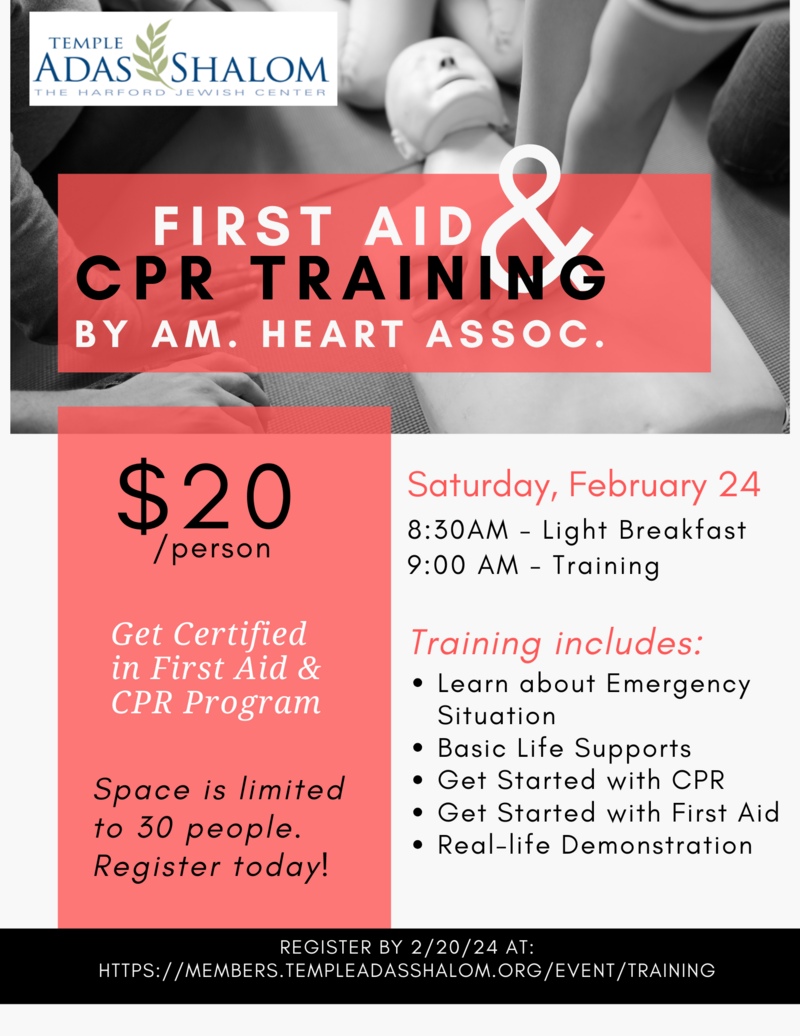 Banner Image for CPR/AED, 1st Aid Training
